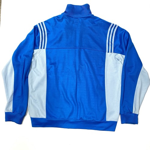 Adidas Maglione/Pista Uomo Tonalità Blu 100% Cotone XL 3 RIGHE LEGGI! - Foto 2 di 8