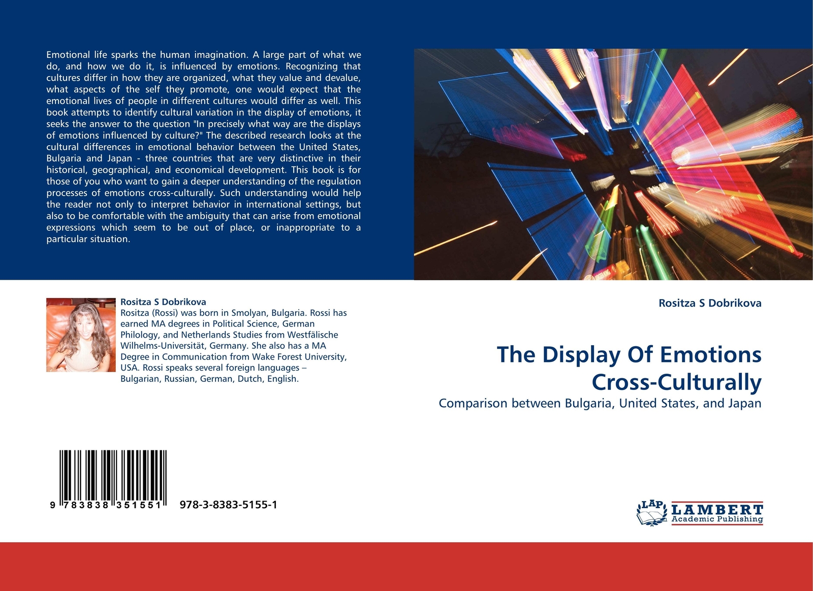 Thumbnail - Rositza S Dobrikova | The Display Of Emotions Cross-culturally |