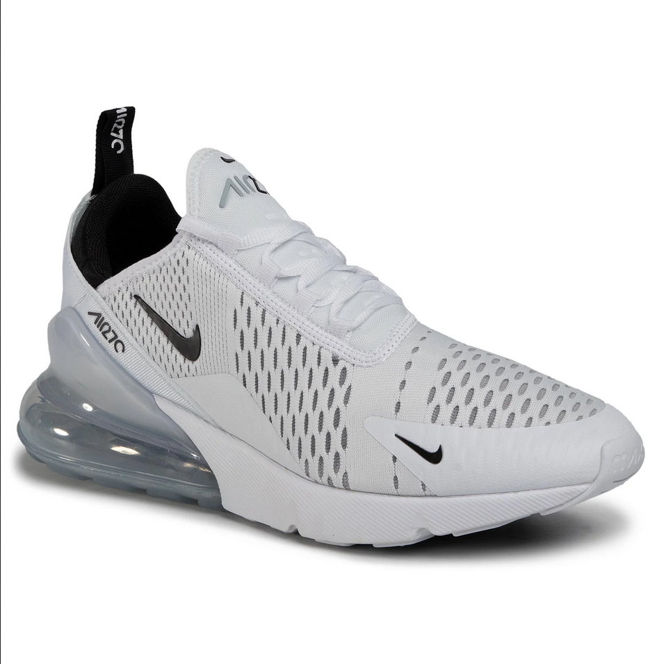 SCARPE SNEAKERS UOMO NIKE AIR MAX 270 AH8050 100 BIANCO ORIGINALE