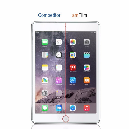 iPad 9.7, Pro 9.7, Air, Air 2 amFilm Tempered Glass Screen Protector (1 Pack) - 第 5/7 張圖片