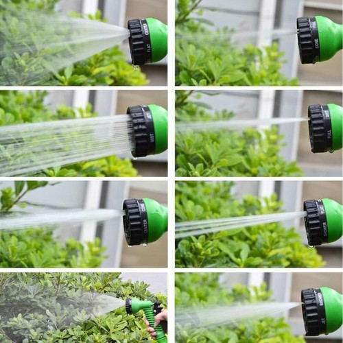 New Expandable Garden Hose Flexible Pipe Expanding With Spray Gun 50/75/100 Foot - Picture 3 of 3