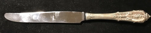 Sterling Silver Flatware - Wallace Rose Point Dinner Knife French
