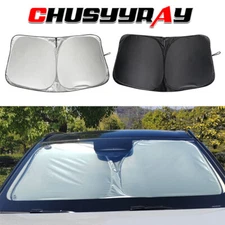 For BMW 3 Series Foldable Car Windshield Sun Visor Shade Cover Front Window UV