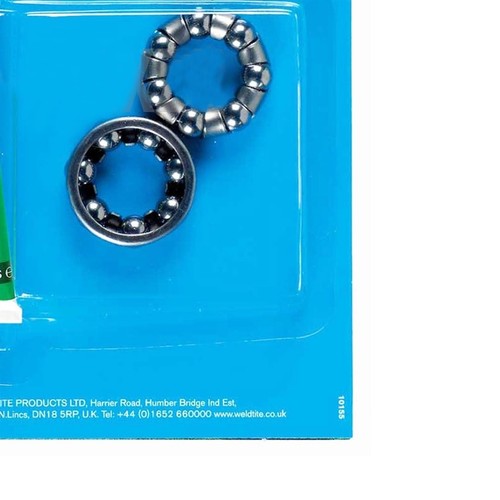 Weldtite 5/32" Caged Bike Ball Bearings With 5g Grease For Headset - Picture 5 of 8