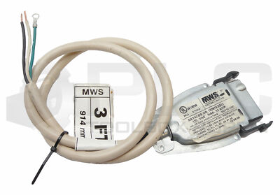 NEW MWS 12DS16/2G03 DROP SO CORD 12VAC MAX 13AMP  5SL5 E77616