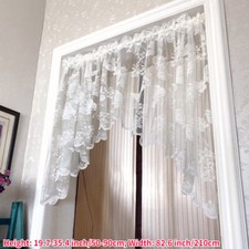 Farfalla Floreale Pizzo Porta Tendine Puro Velo Rétro Barocco Arredo Casa