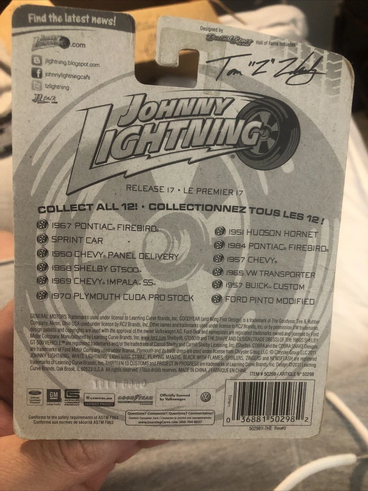 Rare 1984 Pontiac Firebird Johnny Lightning Black & Gold Diecast 1/64 Mint 💎🔥 - Image 2 of 4