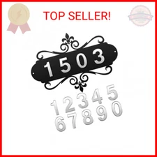 House Address Plaques Metal Address Sign Mailbox Number Personalized Address Sig