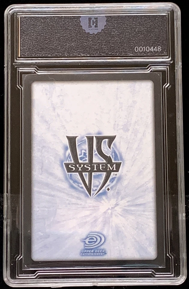 2005 Marvel VS System Captain America Holo Promo MAV-004 Full Art 9.5 Mint HCGS - Image 2 of 2