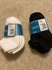 New 6 Pairs 4 Pairs Prospirit Boy Low Cut Socks Size 7-81/2, Fits Shoes 8-121/2