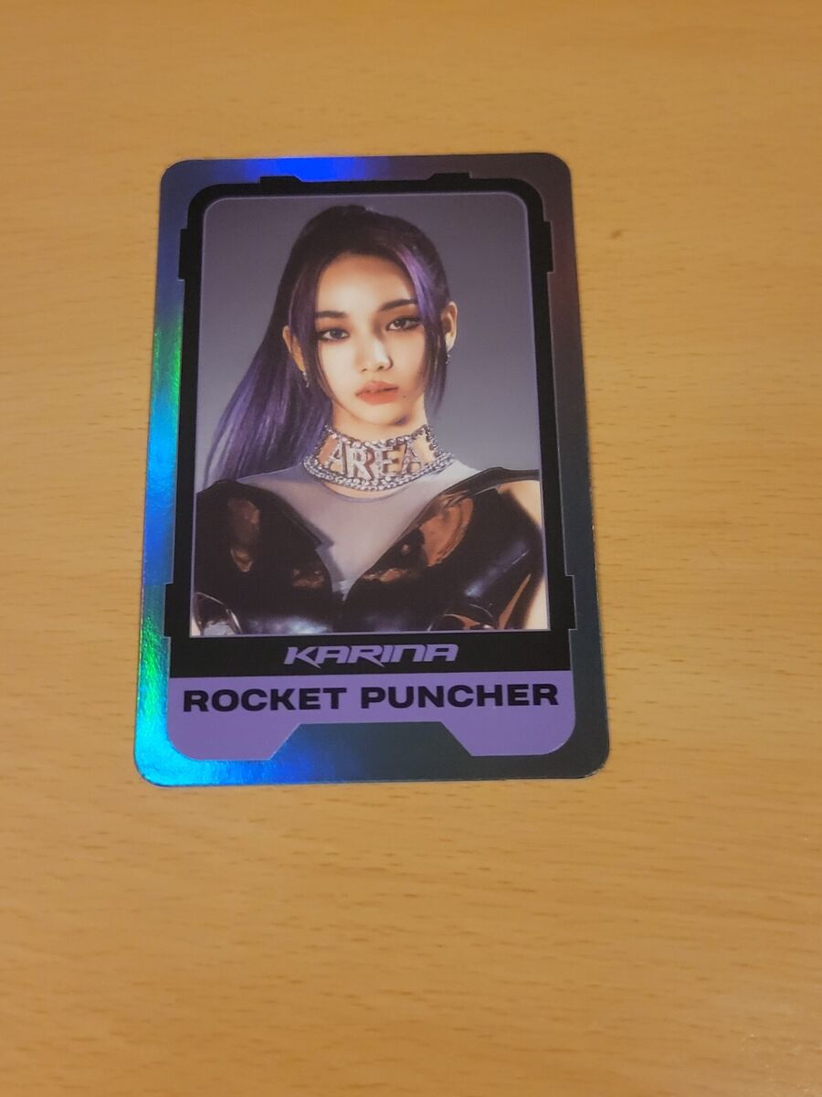 Aespa - Girls (Kwangya ver. Album character card photocard Aespa - Girls (Kwangya ver. Album character card photocard