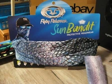 SunBandit Protective Headwear Fishing Face Neck Guard Mask SteelHead Skin OSFM