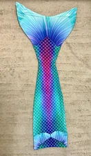 Sun Tail Mermaid Magic Mermaid Tail + Monofin Set for swimming - New w/Tags