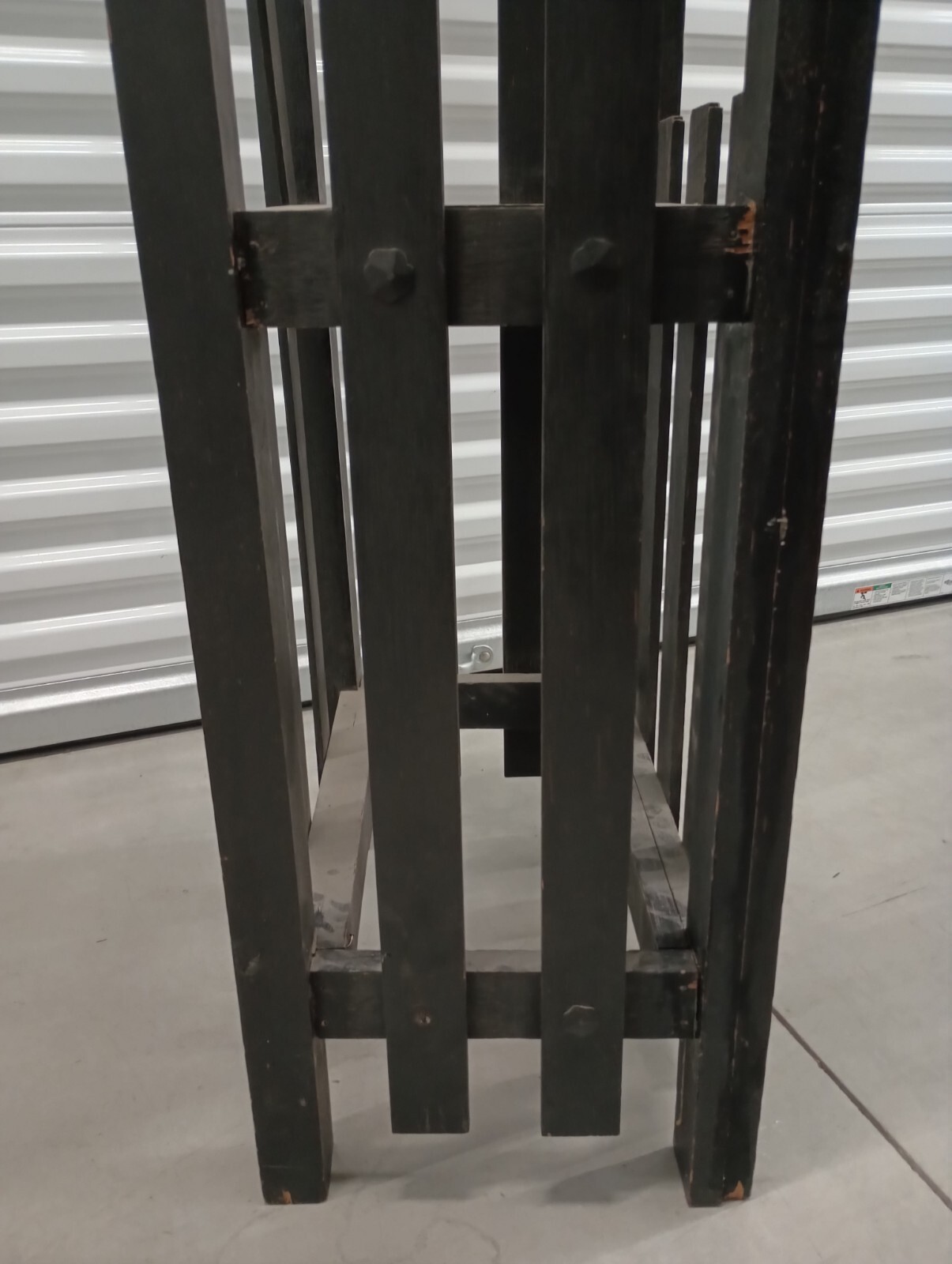 Antique Mission Oak Grandfather Long Case 8Day Clock. Chimes Hr;Gongs