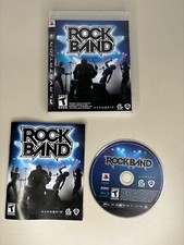 Rock Band for PS3 Sony PlayStation 3 Complete with Manual Disc Case 2007