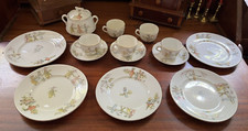 15 Piece Antique Child  s  Colonial  Tea Set Made In Ohio