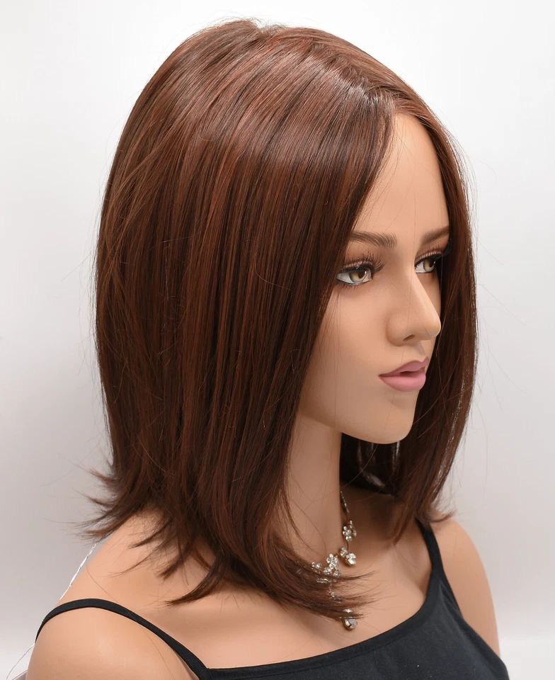 Peluca UNDERCUT BOB de TRESSALLURE, LIQUIDACIÓN 10/130R ¡Amigable con el calor! Top mono + encaje Foto 3 de 4