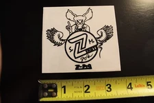 Z-FLEX Skateboards Jimmy Plumer Z-Pig Rat Dogtown Z-Boys Jay Adams 90's STICKER