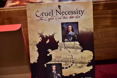 Victory Point Games Cruel Necessity: The English Civil Wars 1640-1653- Punched