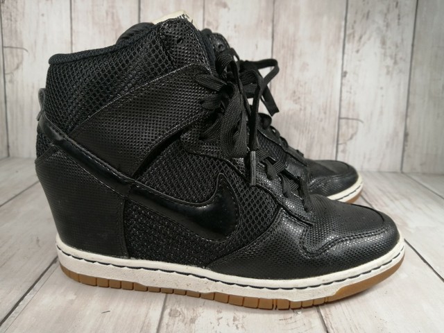 Size 6 - Nike Dunk Sky High Black Sail for sale online | eBay
