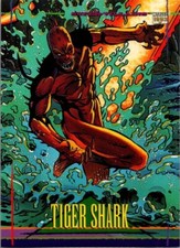 1993 Skybox Marvel Tiger Shark Super Villains