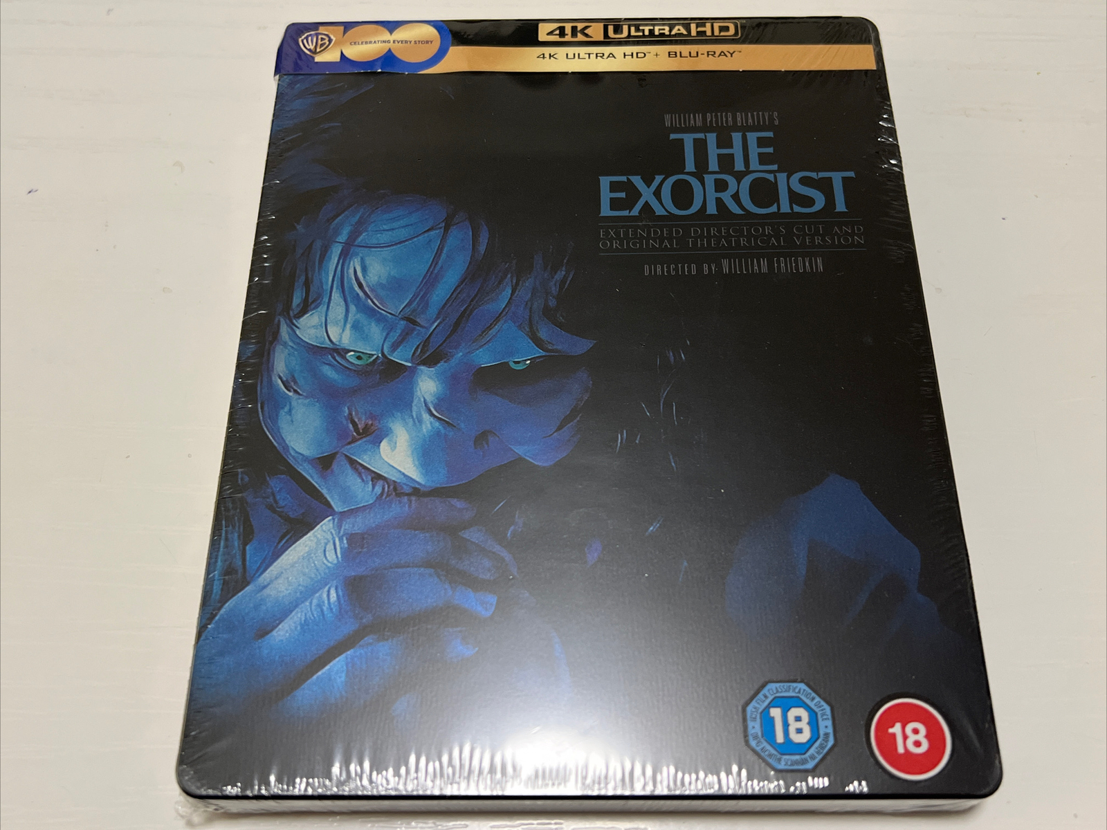 The Exorcist 50th Anniversary 4K UHD Blu-ray SteelBook HMV Exclusive