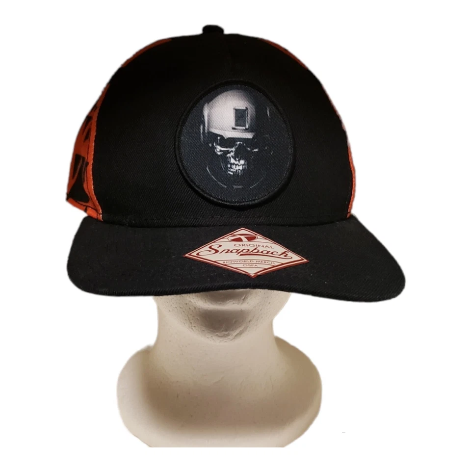 Gorra Call Of Duty 2016 Snapback Bio Merch sombrero negro con parche y gráfico naranja Foto 2 de 4