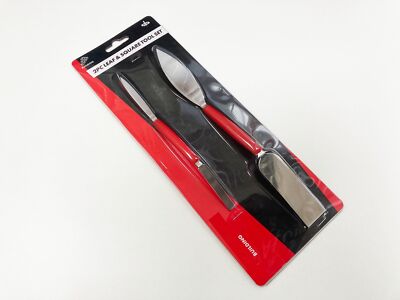 2-teiliges kleines Werkzeug Blatt & Quadrat Set Kelle Zeigen große Oberfläche