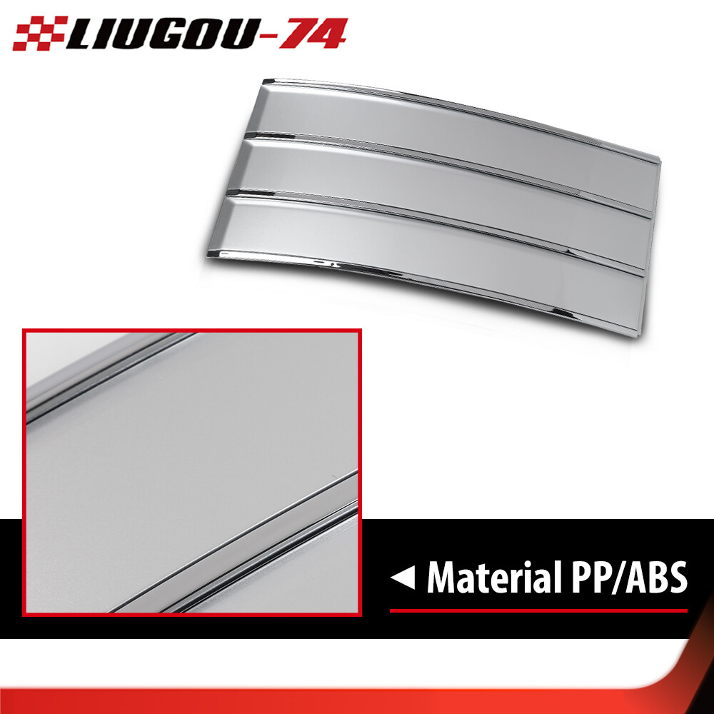 KARPAL Silver Fender Vent Grille Trim Covers For Range Rover L405 2013-2021