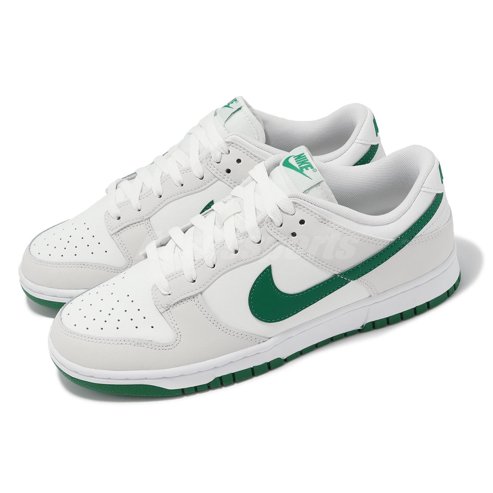 Мужская повседневная обувь Nike Dunk Low Retro Summit White Malachite, кроссовки DV0831-107
