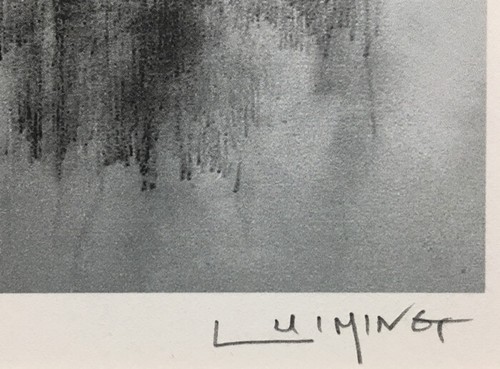 Lui Ming (Chinese/Hong Kong) - Signed, Limited Edition Print - Sketch Of Peak - Picture 5 of 7