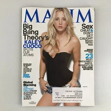 Maxim Magazine March 2010 Subscription Edition Cover: Kaley Cuoco