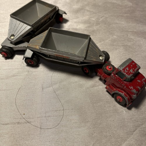 1960s Matchbox LESNEY MAJOR Pack No M-4 GMC Fruehauf Hopper Train - Picture 4 of 6