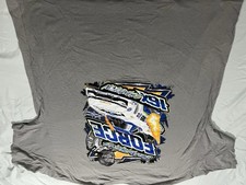 John Force 16x Champ Shirt Grey Gildan Heavy Cotten 3xl Tee Shirt NHRA racing