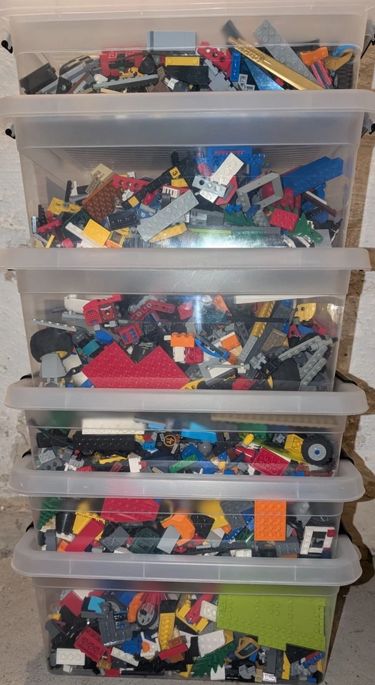 ⚡ 2 KG LEGO® Konvolut Steine Räder Platten Sondersteine Kiloware Ersatzteile ⚡ - Bild 4 von 4