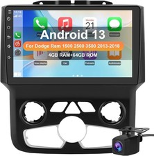 Vratzn Android 13 Car Radio 4G 64G for Dodge Ram 2013-2019 CarPlay Android Auto