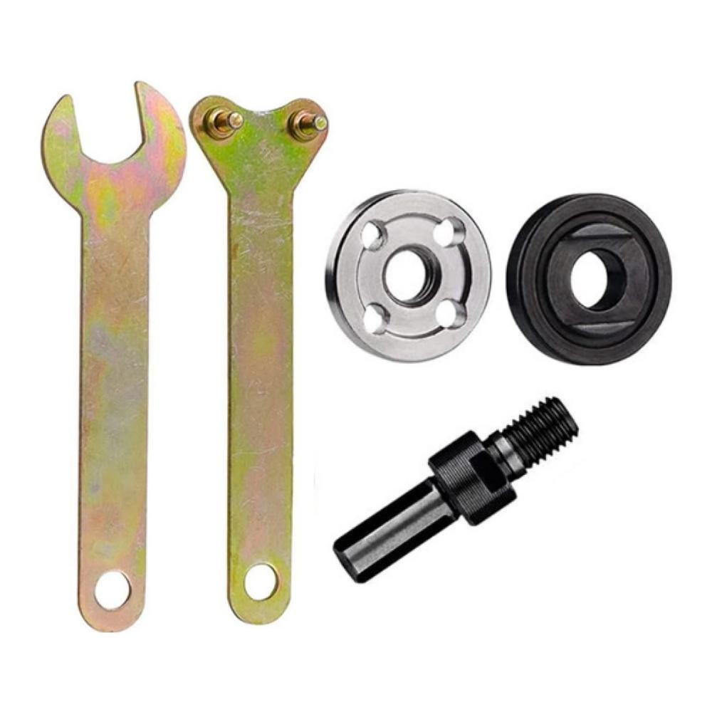 NEW 10mm Electric Drill to Angle Grinder Adapter Rod Set for Cutting & Polishing