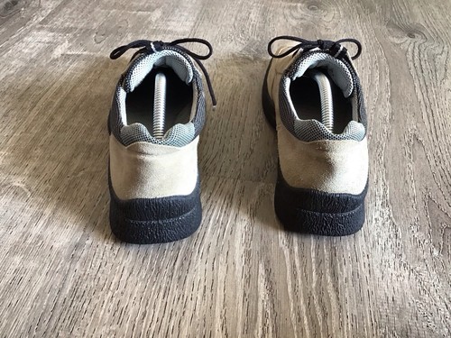 Ecco weiche bequeme Damen-Wanderschuhe Größe 37 US 7 beige hellbraun Schnürschuhe Oxford-Schuhe - Bild 3 von 13