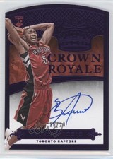 2014-15 Panini Preferred Rookie Crown Royale Purple 16/20 Bruno Caboclo Auto 0f8