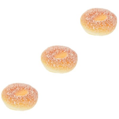 3 stücke Imitierte Brot Modell Gefälschte Brot Modell PU BRESS