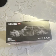 Kaido House Mini GT 1:64 Datsun 510 Wagon Metal Diecast Opening Hood #063