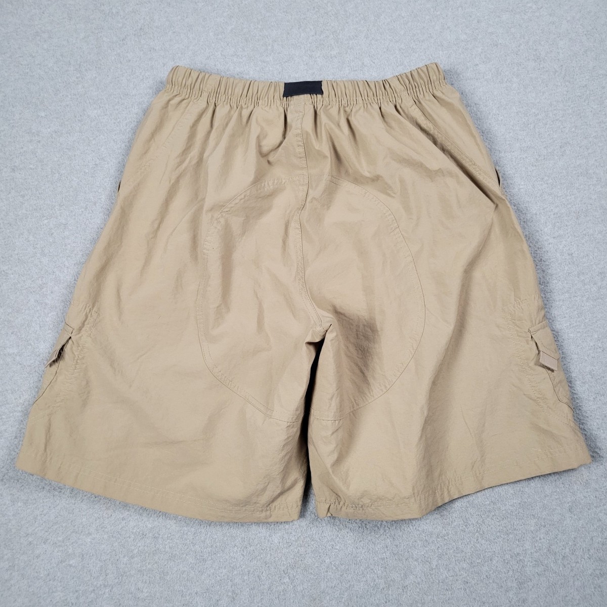 Vintage Nike ACG Shorts Men Large Khaki Cargo Hiking Belted