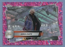 2025 Topps Chrome WWE Pink Shimmer Refractors #94 Edris Enofe