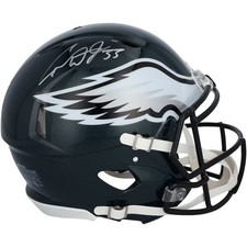 Cooper DeJean Signed Eagles Super Bowl 59 LIX FS Replica Speed Helmet 2 Fanatics