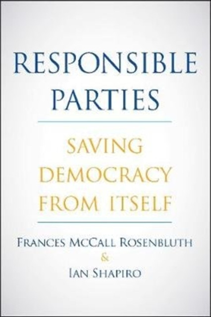 Responsible Parties 9780300251944 - Free Tracked Delivery