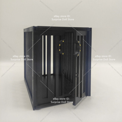 1/6 Scene Wood Prisoner Cage Shackles Model Props Fit 12'' Action Figure Doll