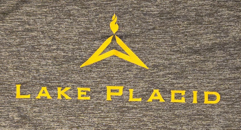 Lake Placid Olympic Touch Short Sleeve Polyester T-Shirt Size Large by Holloway
