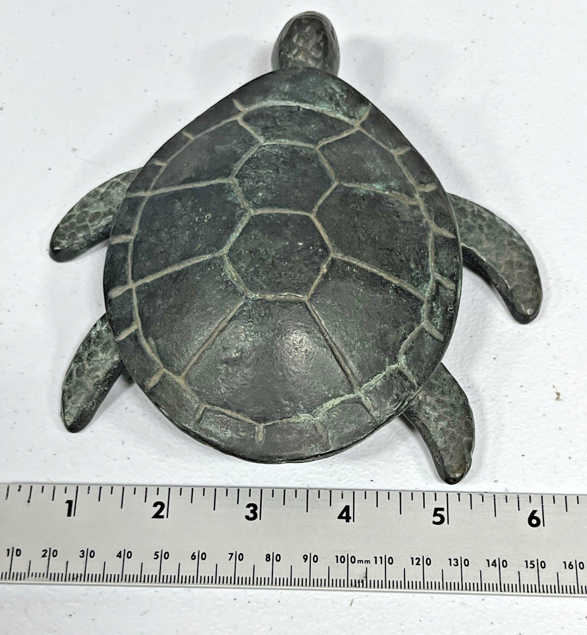 SEA TURTLE Box Sea Life Beach Trinket Storage Nautical Coastal ~ SPI Home 50810