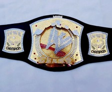 World Heavyweight Wrestling Championship Spinner Replica Belt 2mm