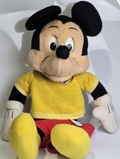 Vintage 1986 Worlds of Wonder Talking Mickey Mouse Doll Cassette Player